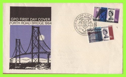 1964 forth road - forth, bridge
