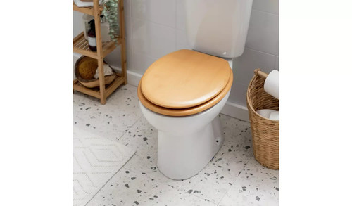 Argos home pine - pine, toilet