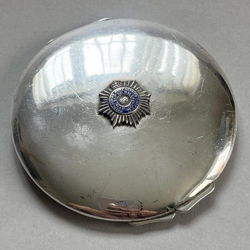 Sterling silver powder - silver, compact