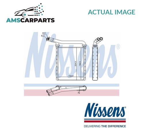 Heater radiator exchanger lhd - radiator,