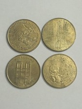 4x MONNAIE DE PARIS COINS