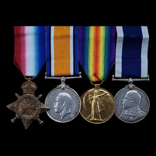 Royal Navy WW1 Trio  EVII Long