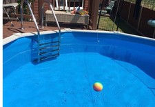 swimming pool steel sided 