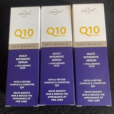 3 x Aldi Lacura Q10 Renew Anti-Wrinkle Multi Intensive Serum 50 ml