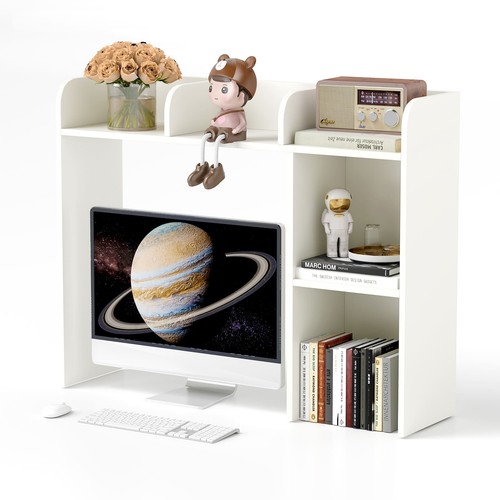 Costway desk bookshelf - desk,