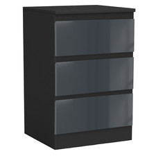 Gloss 3 Drawer Skagen High