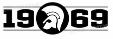 Trojan 1969 Scooters Mod Ska Spirit of 69 Skinhead & Ska Stickers-
