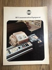 Collins HF Communications Equipment Catalog 1968
