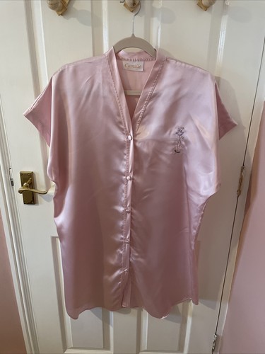 Vintage camille pink - camille, satin