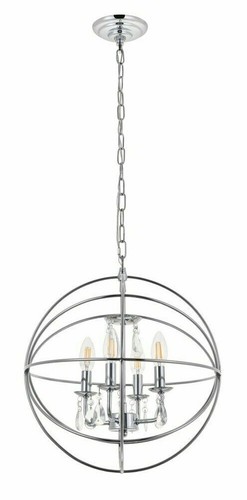 Crystal chandelier light - crystal,
