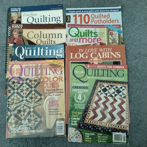 Lot quilting magazines - of, 8