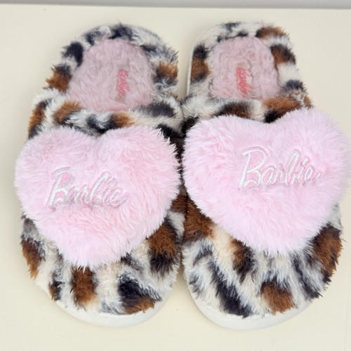 Barbie slippers womens size - barbie,