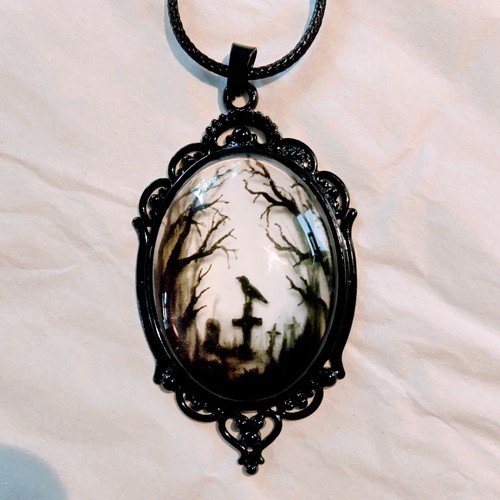 Gothic vintage oval - gothic,