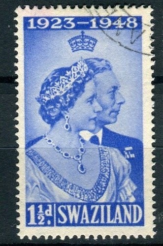 Swaziland 1948 royal silver - royal,