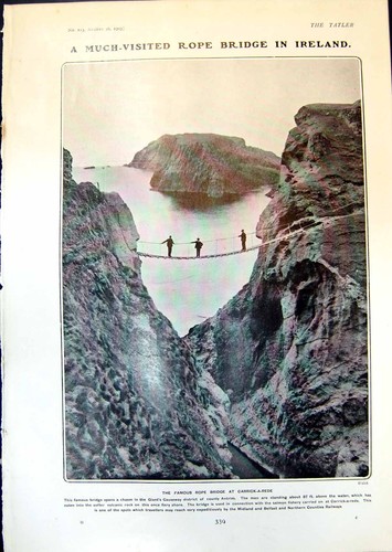 Old rope bridge carrick rede - rope,