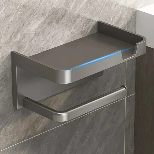 Drill toilet paper holder - paper,