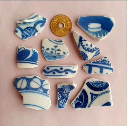 Sea glass from japan - glass,