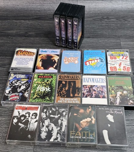 Cassette tape album bundle - 18,