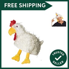 Adult Chicken Hat - Fluffy