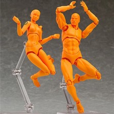 Model Human Mannequin Man /Woman model Drawing Figures For Artists Action Figure