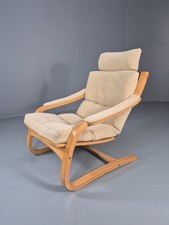 Vintage Danish Bentwood Lounge