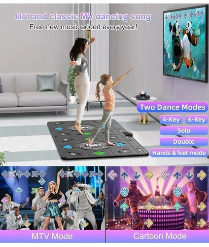Electronic dance mat double - dance, mat,