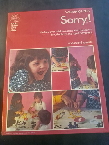 Vintage sorry complete - 🎲,