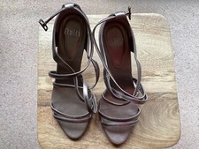 Faith gold strappy - strappy, sandals