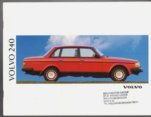 Volvo 240 1990 1991 - 1990-1991, uk