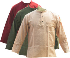 Collarless grandad cotton - grandad,