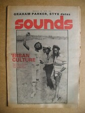 Sounds. March 18, 1978. Culture, Patti Smith, Wreckless Eric, Wire etc
