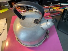 Tower whistling ships kettle with security holder
