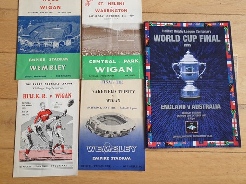 Rugby league programmes - rugby,