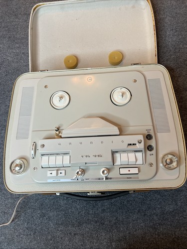 Vintage grundig reel - vintage,