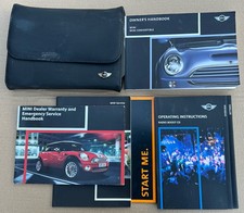 BMW MINI ONE COOPER S D R50 R52 R53 OWNERS HANDBOOK AND WALLET 2004-2006