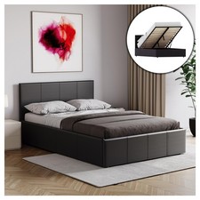 Lisbon Ottoman Faux Leather