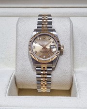 Rolex Lady-Datejust 1996 Lady-Datejust 69173 26mm Box & Papers Diamond dot dial