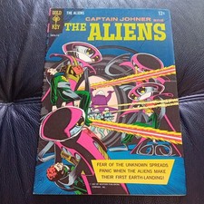 CAPTAIN JOHNER AND THE ALIENS #1 VG- (3.5) GOLD KEY COMICS 1967