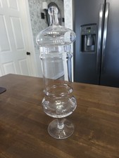 Glass Apothecary Jar Canister