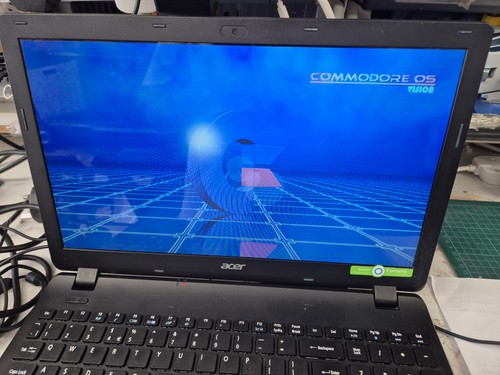 Laptop with commodore - with,