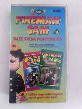 Fireman Sam 2 on 1 Tales from PontyPandy VHS VIDEO