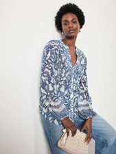 MINT VELVET Size M 12-14 blue