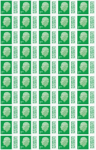 2nd class stamps - 2nd,