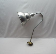 Vintage retro industrial swan neck aluminium wall light lamp shade for refurb