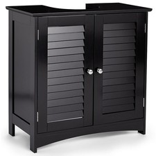 Black Bathroom Under Sink