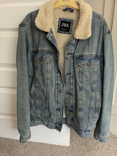 Zara men blue denim - blue, jean