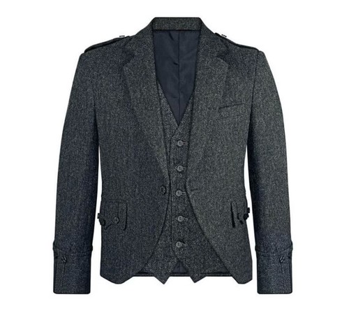 Scottish charcoal grey - , jacket