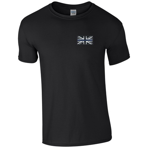 Thin blue line police shirt - line, t