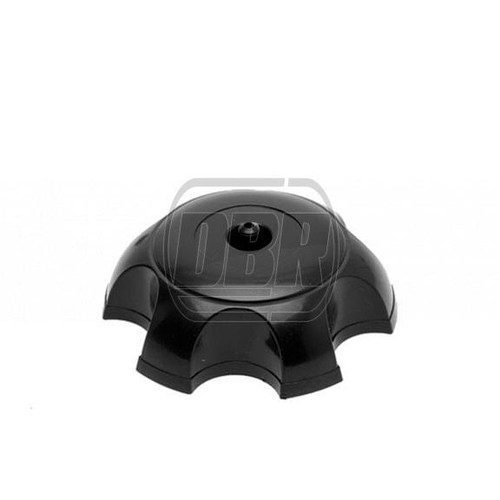 Black plastic petrol - plastic, cap