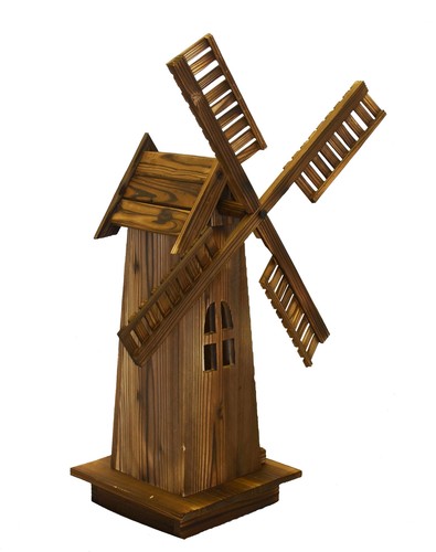 Wooden dutch windmill back - dutch,